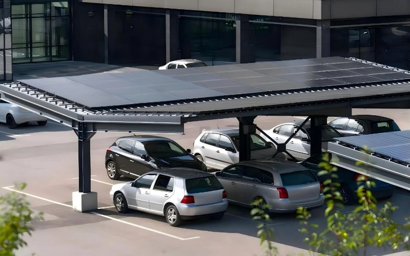 Smart Carport Solar Project img