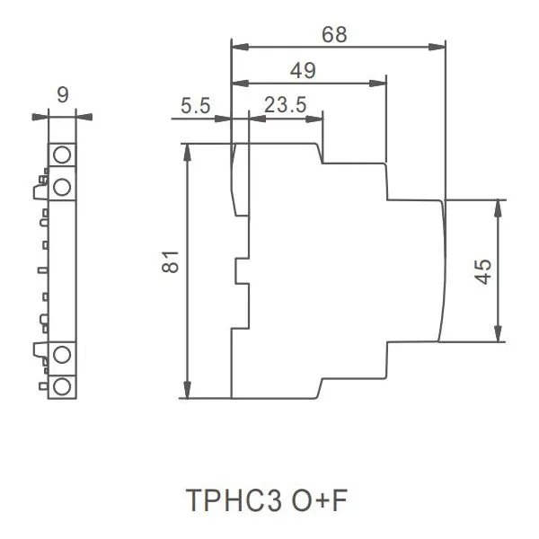 Accessories for the TPCH3 Modular-Contactor