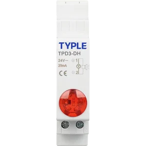 TPD3-DH-DIN rail signal and control module front view