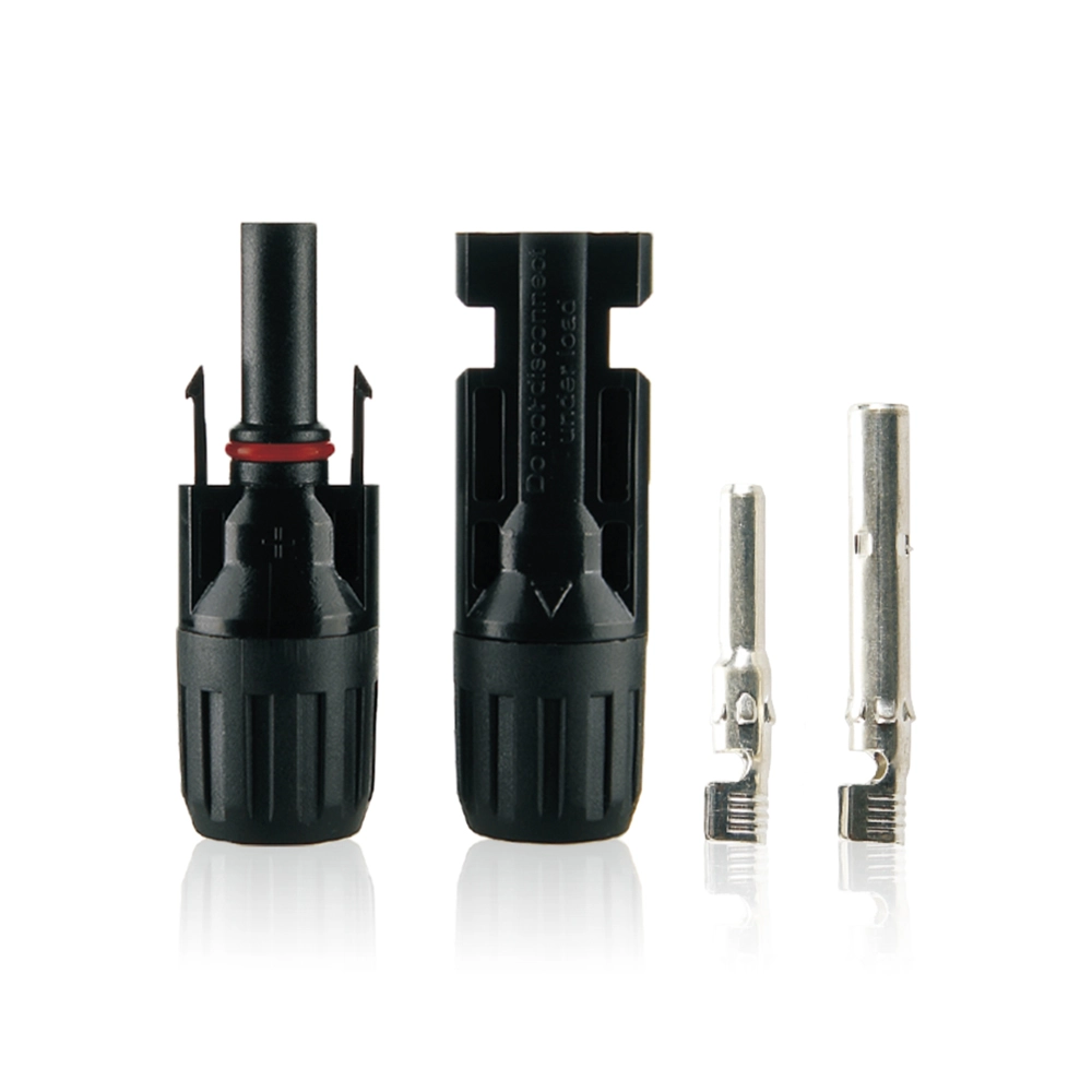 TPPVT standard MC4-compatible PV connector rated DC 1000 V, IP67