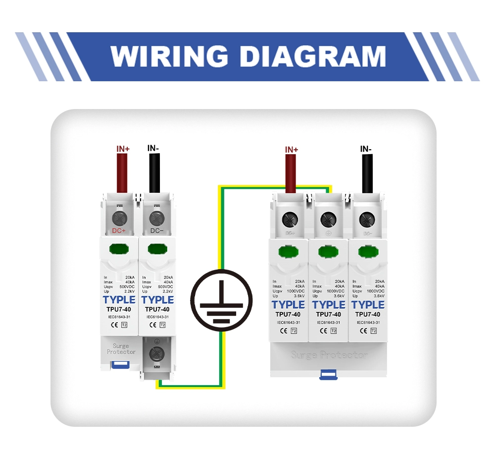 DC SPD wiring diagram