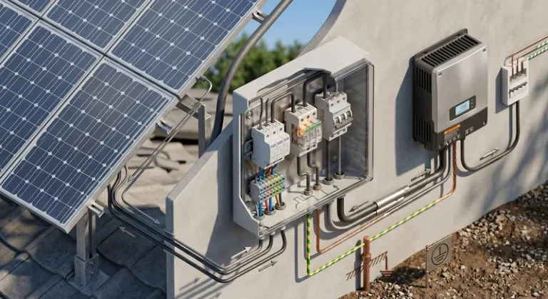DC-surge-protective-device-installed-on-the-DC-side-of-a-1500V-solar-PV-system
